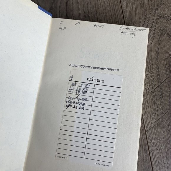 Belva Plain Lot of 7 Hard Cover Books Promises, Secrecy, Whispers, Etc - Picture 13 of 14